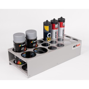 4 x Aerosol Can & 12 x Sealant/ Caulk Tube Holder